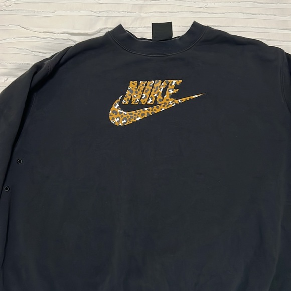 Women’s Nike Animal Print Sweatshirt - Picture 2 of 5